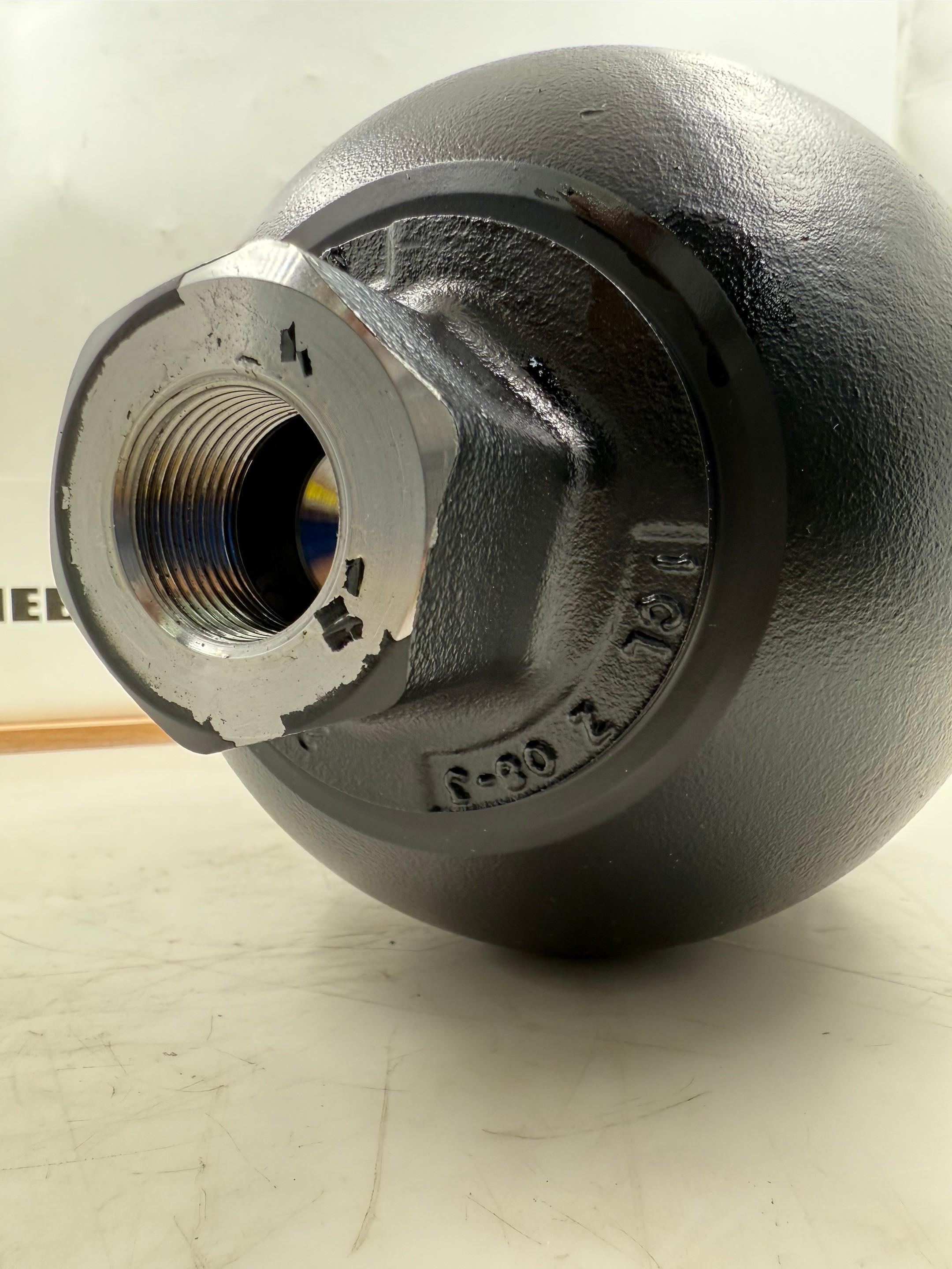 Liebherr 10876275 High-Performance Hydraulic Diaphragm Accumulator for Hydraulic machinery