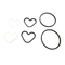 Liebherr Gear Pump Seal Repair Kit Seal Kit 7008166 Gasket Kit Compatible with A934C A308 - A316 A900 - A954C