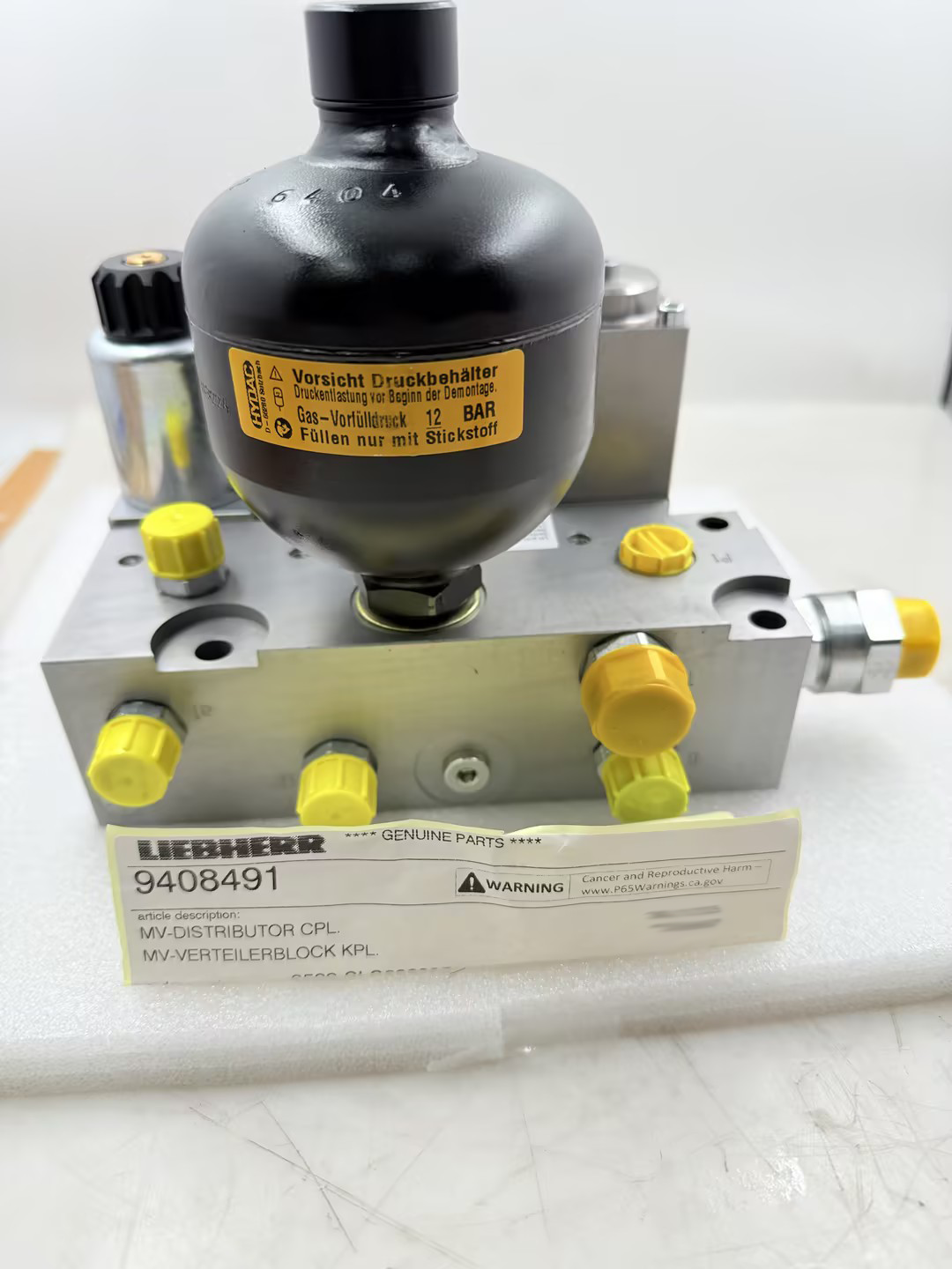 Liebherr 9408491 MV-Distributor Cpl. Hydraulic Valve Block For PR764-PR724