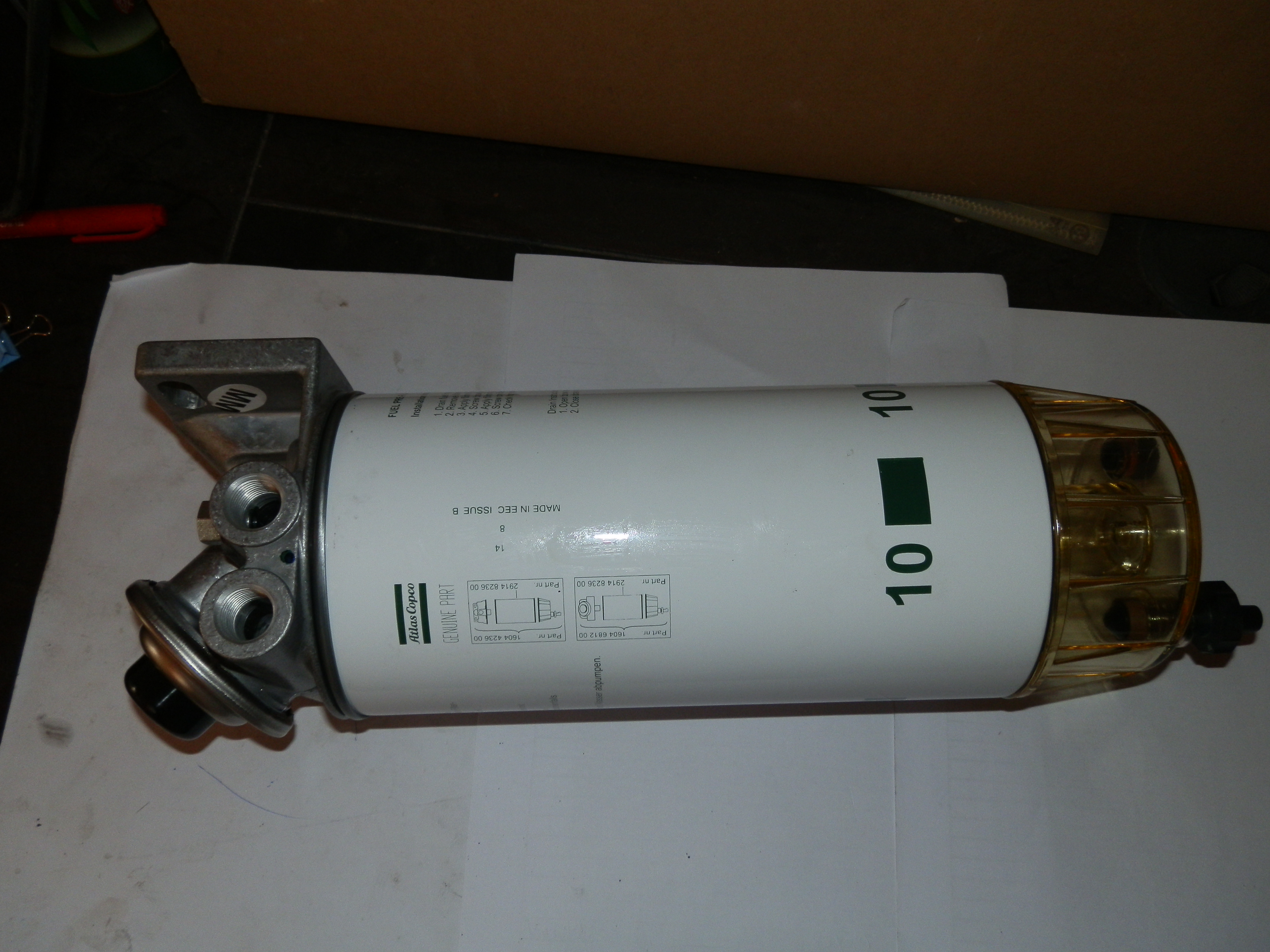 Atlascopco 1604681200 Fuel Fine Filter