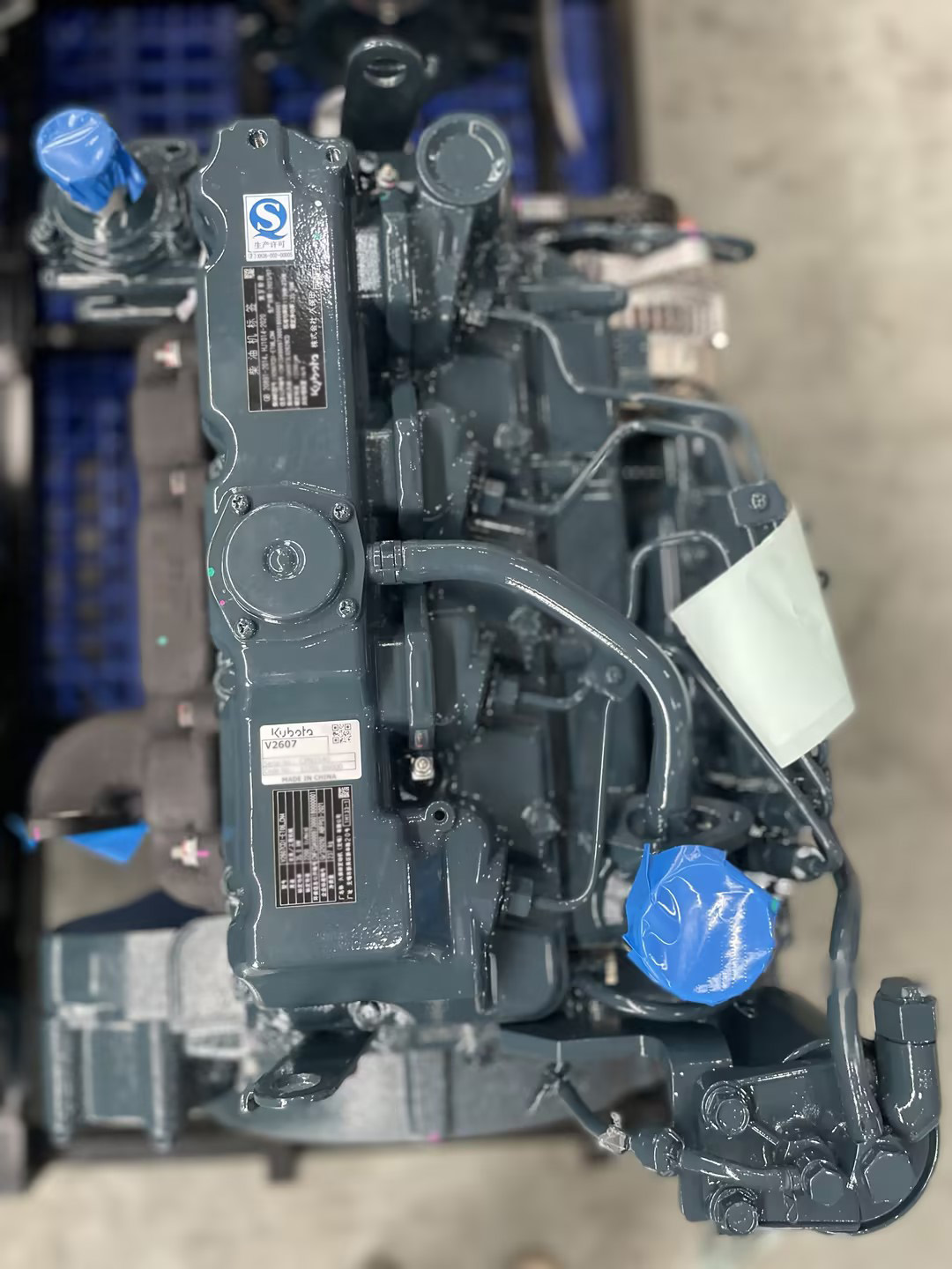 Kubota 1J701-86000 V2607-DI-E3B-XCM2-1 Diesel Engine