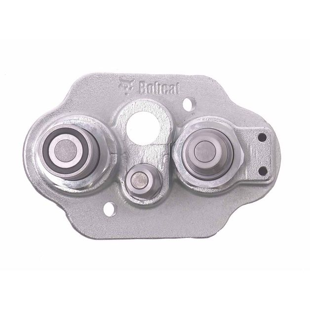 Bobcat Hydraulic Flat Face Quick Coupler Block Assembly 7246784