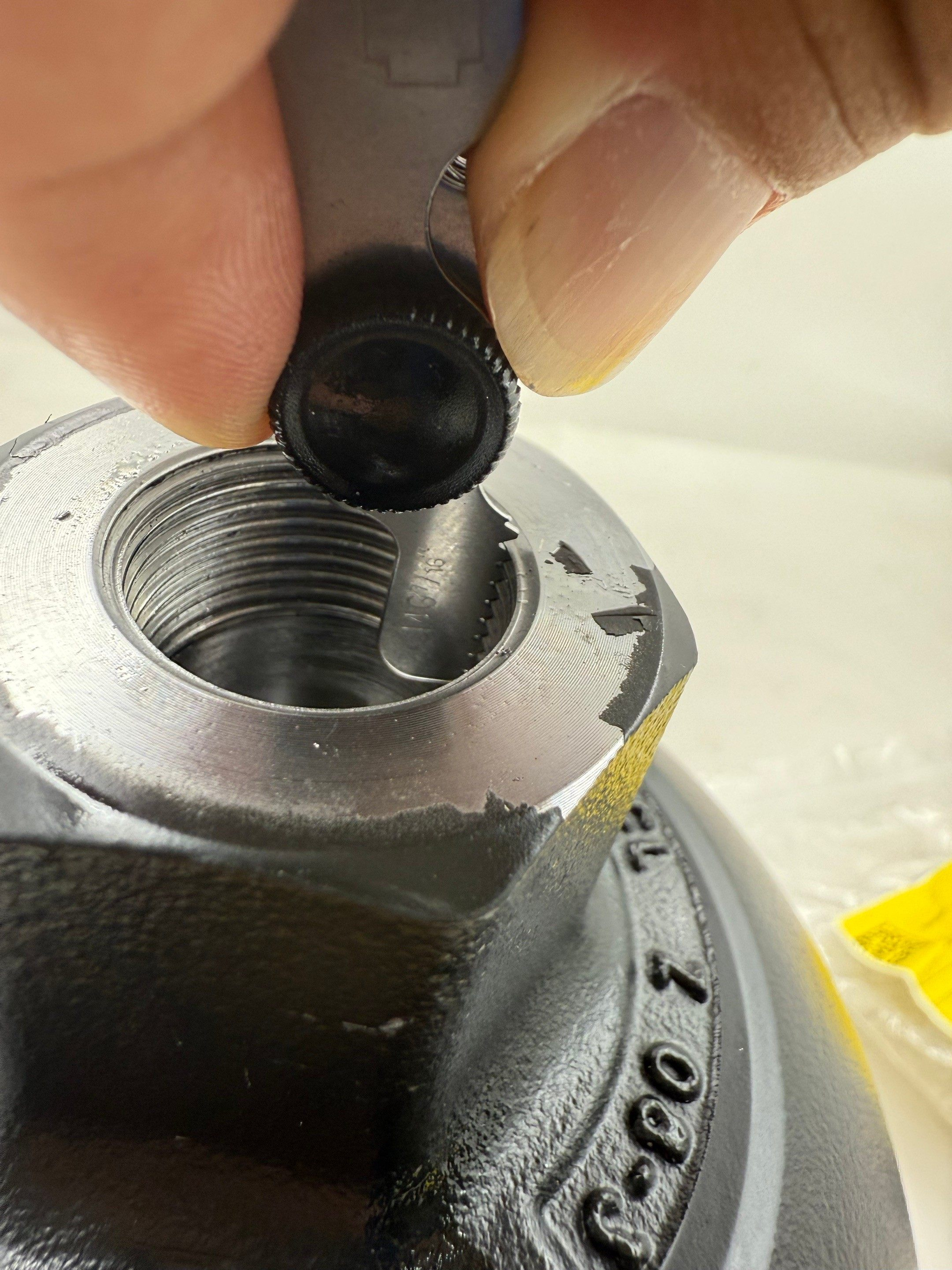 Liebherr 10876275 High-Performance Hydraulic Diaphragm Accumulator for Hydraulic machinery