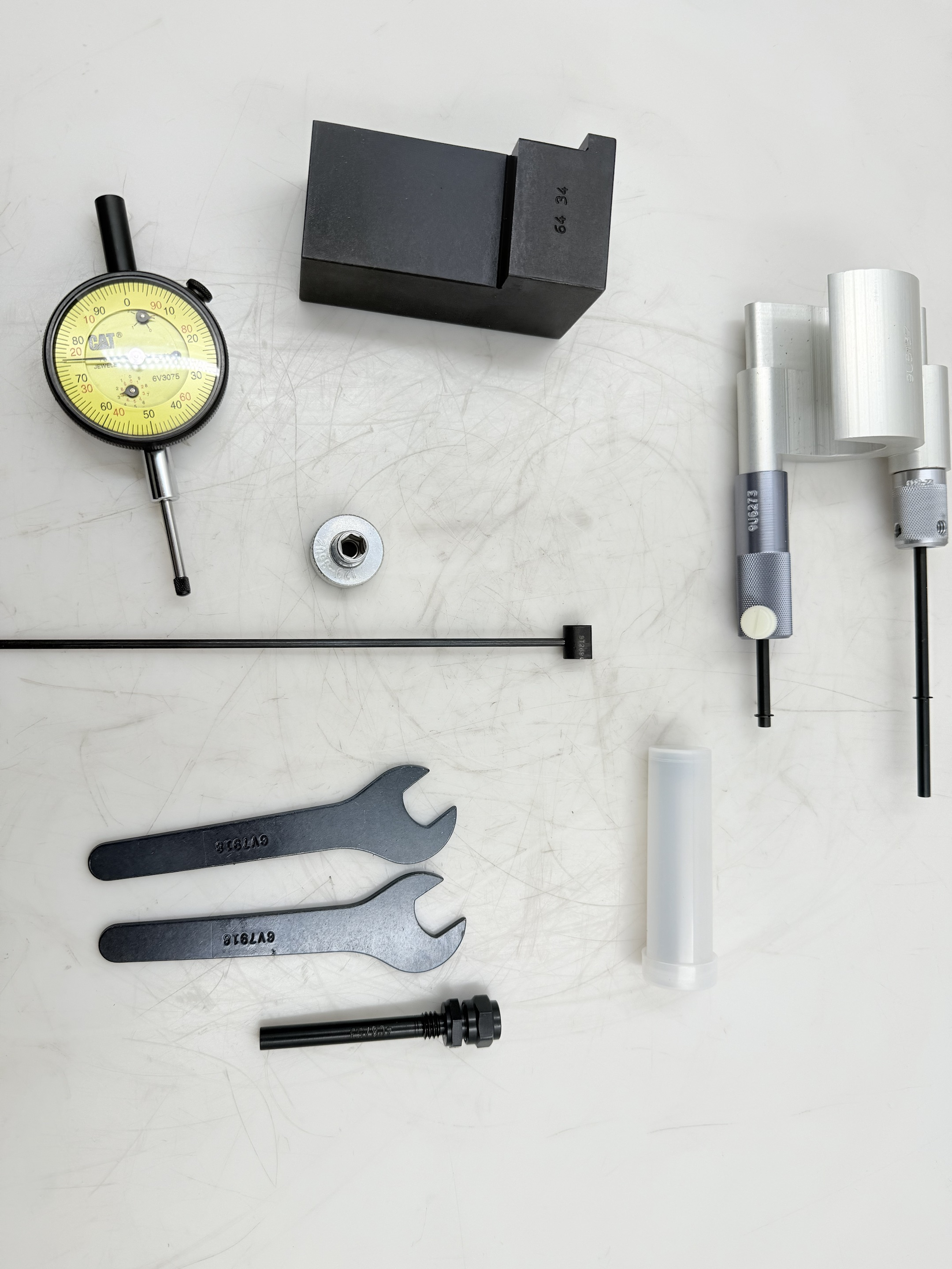 Caterpillar Fuel System Setting Timing Tool 9U-5132 Fuel Pump Timing Set Injector Height Gauge